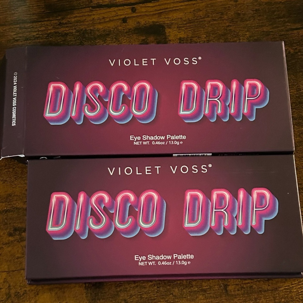 Violet Voss Disco Drip Eyeshadow Palette - Purple, Pink, Gold, Teal, Green, Blue - Picture 3 of 5